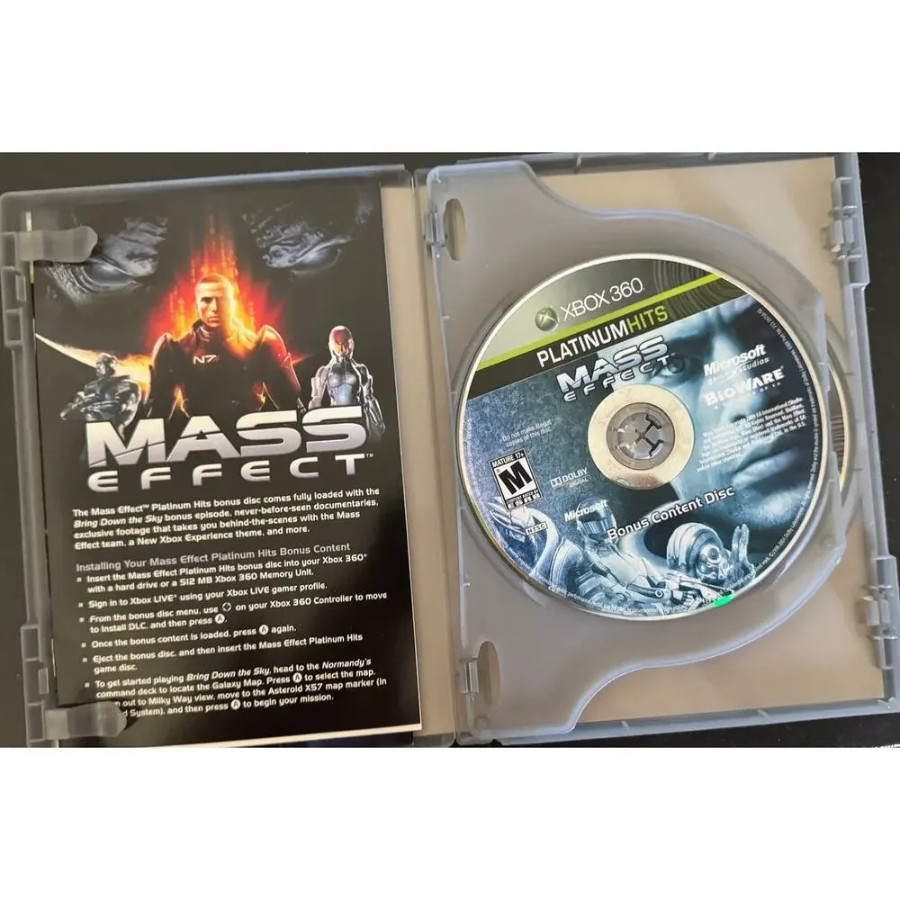 Mass Effect -Platinum Hits (Microsoft Xbox 360 2009)